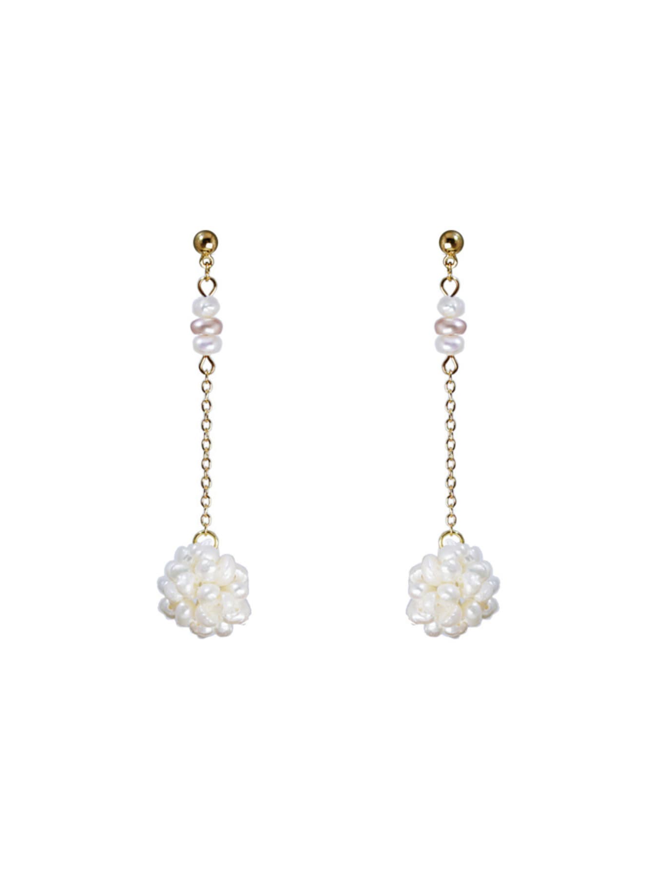 Boucles d'oreilles pendantes chic
