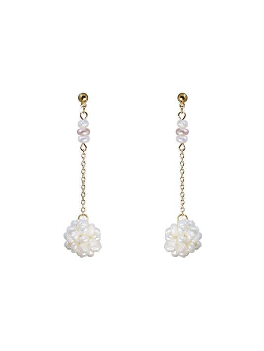 Boucles d'oreilles pendantes chic