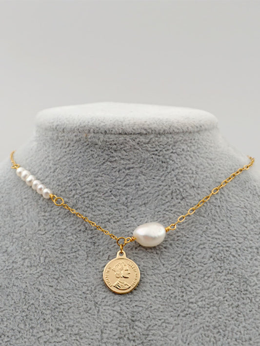 Collier chaîne rétro pour femme