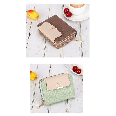 Petit portefeuille original femme chic