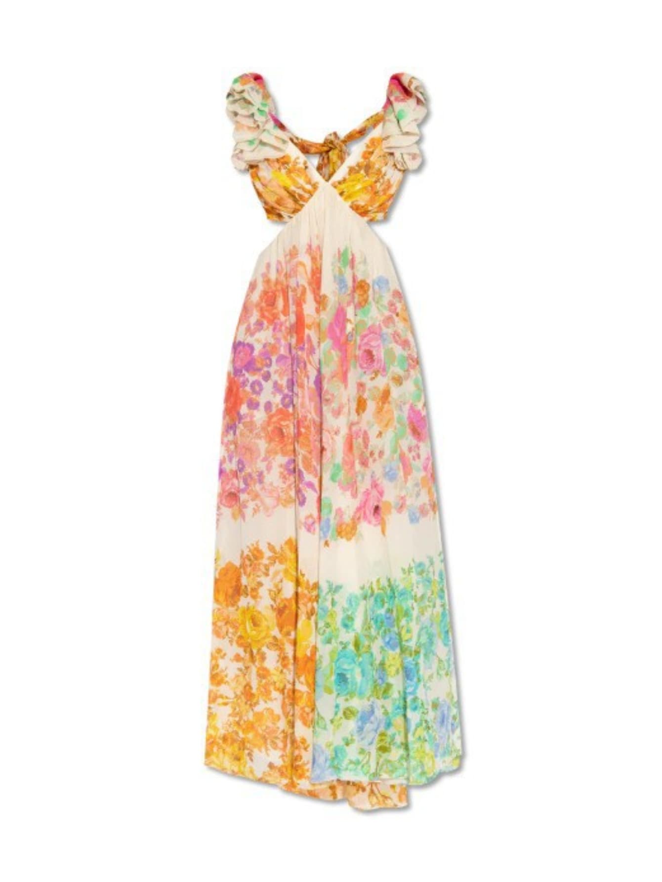 Robe d'été colorée longue