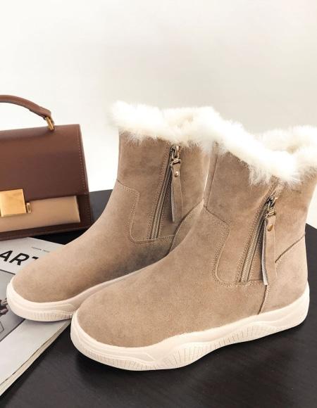 Bottines fourrées Carlotta- - Belishop
