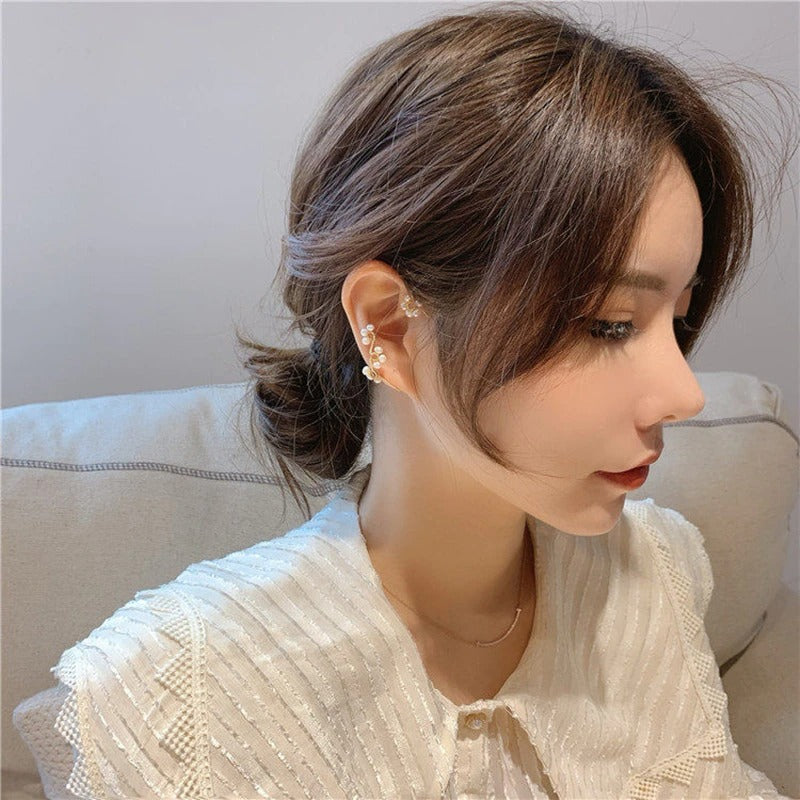 Boucles d'oreilles Flora sans perçage- - Belishop