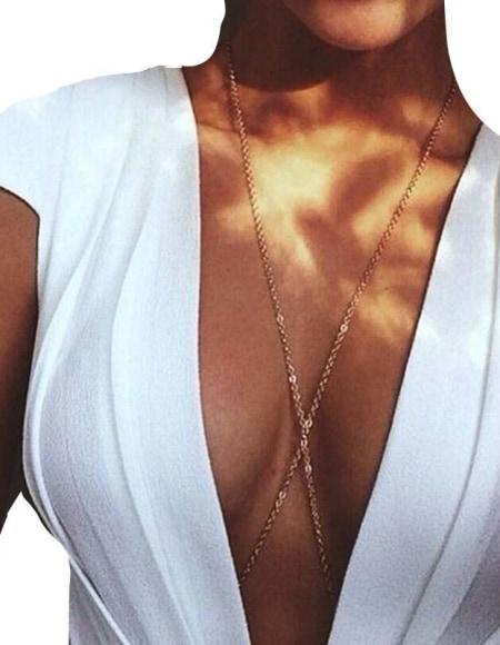 chaîne de corps dorée