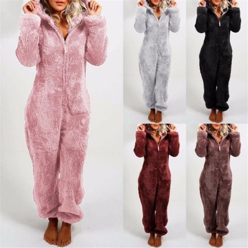 Combi-pyjama Pilou pilou ourson- - Belishop