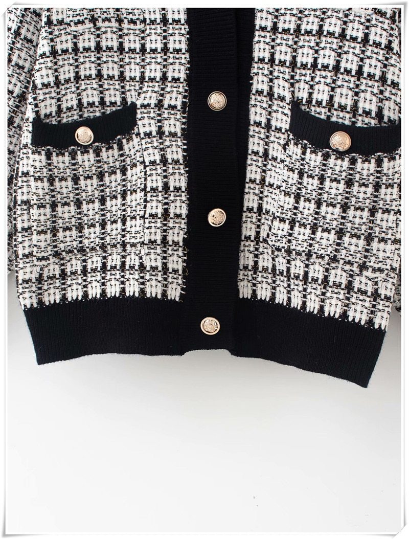 Gilet à carreaux Diana- - Belishop