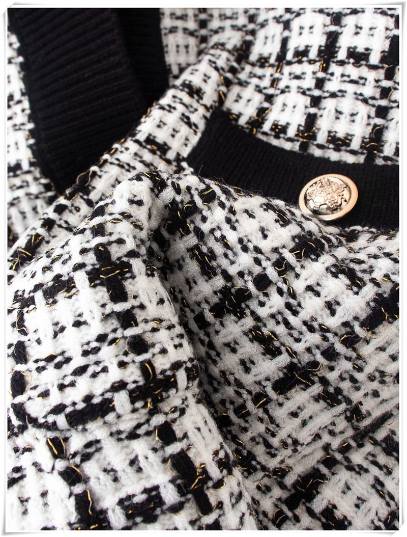Gilet à carreaux Diana- - Belishop