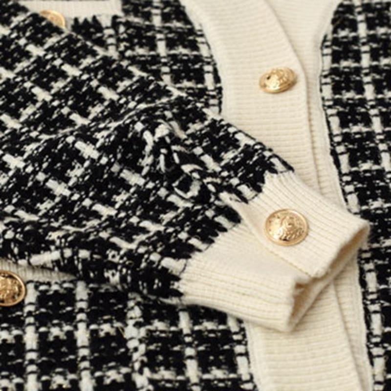 Gilet à carreaux Diana- - Belishop