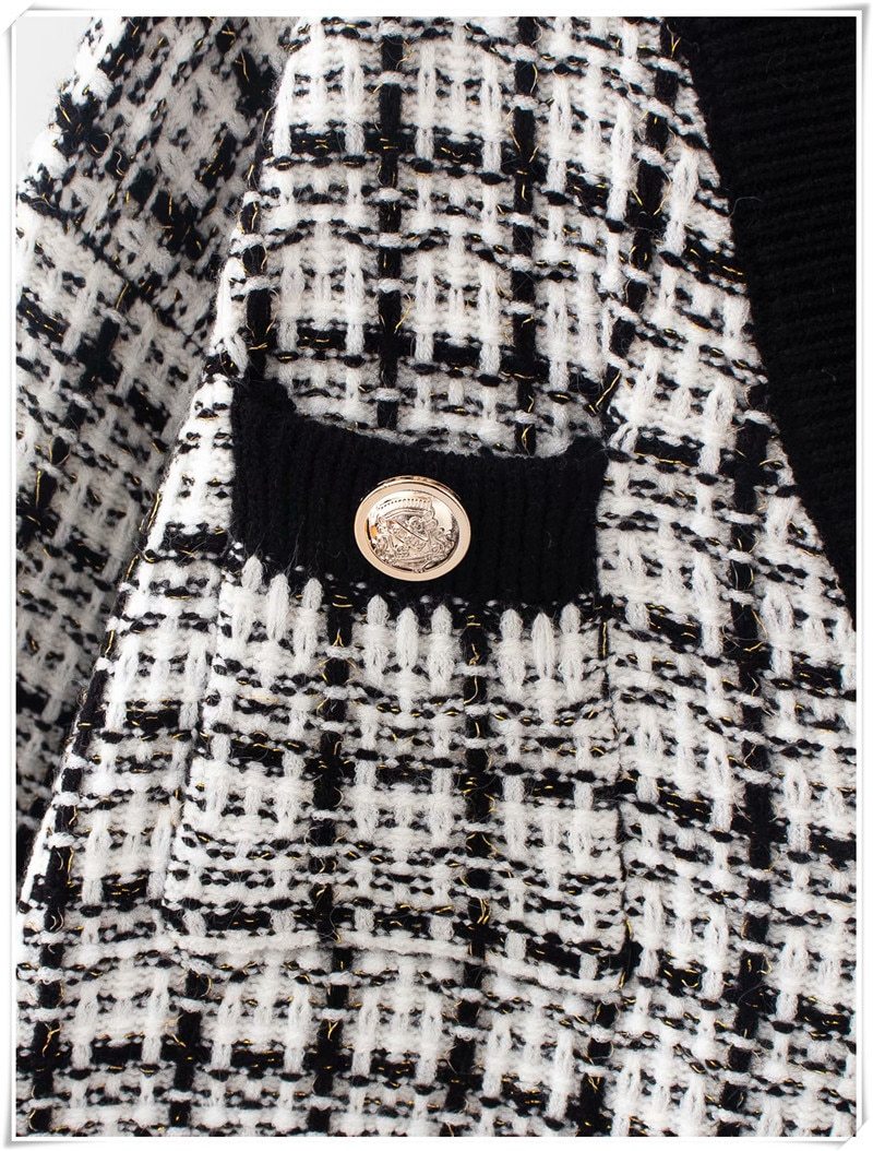 Gilet à carreaux Diana- - Belishop