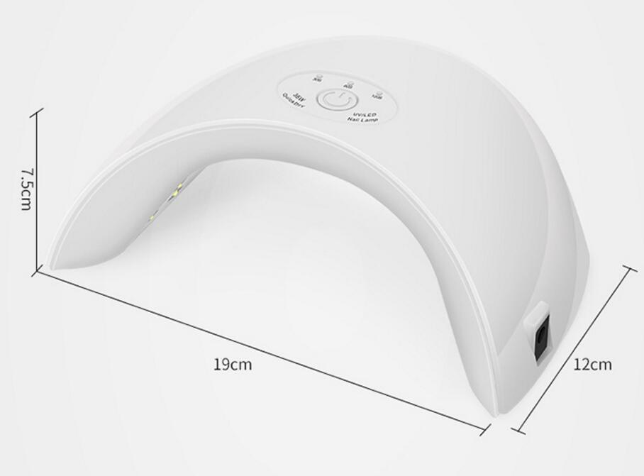 Lampe UV pour gel-Lampe UV/LED pour manucure- - Belishop