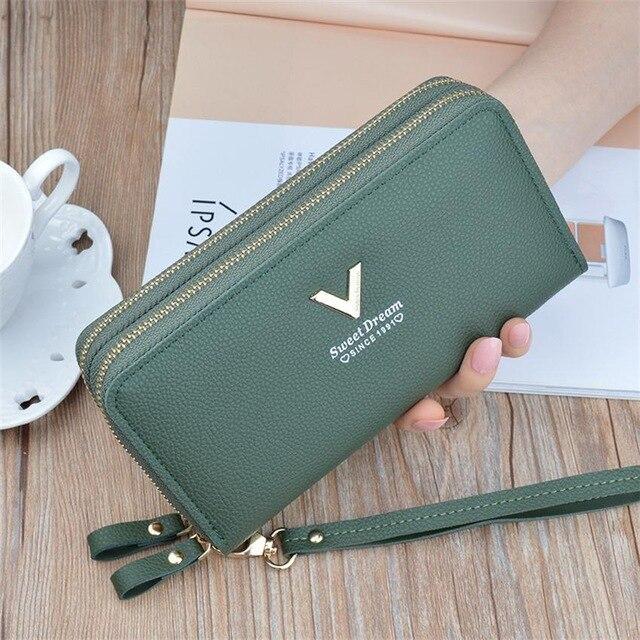 PORTEFEUILLE SUSIE-Vert- - Belishop