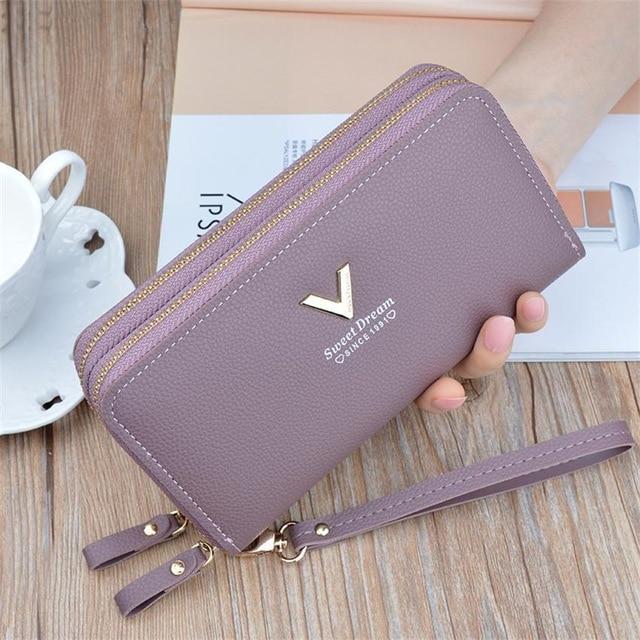 PORTEFEUILLE SUSIE-Violet- - Belishop