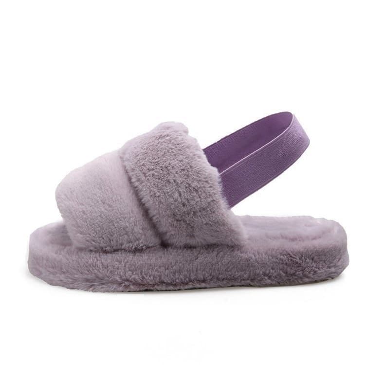 Pantoufles Cloé-36-37-Violet- - Belishop