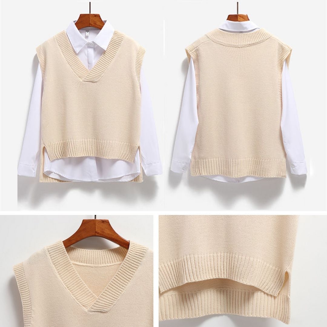 Pull sans manches- - Belishop