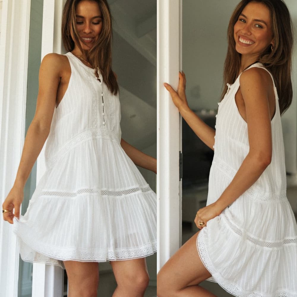 Robe blanche
