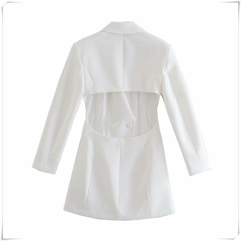 Robe dos nu inspiration blazer- - Belishop