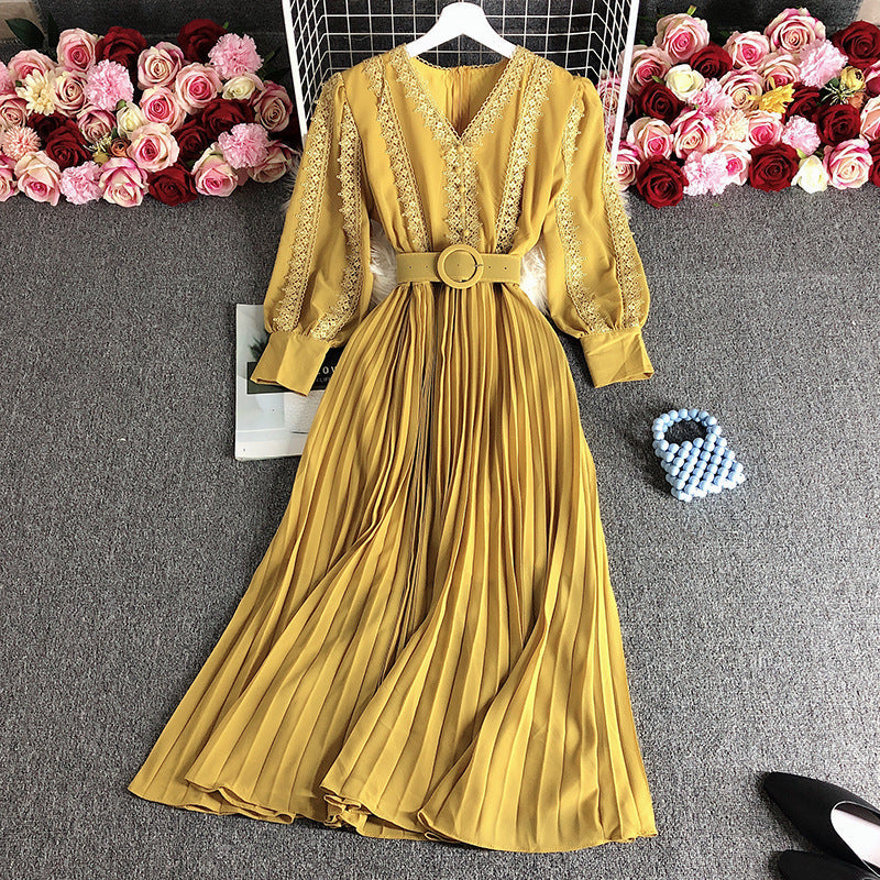 Robe jaune