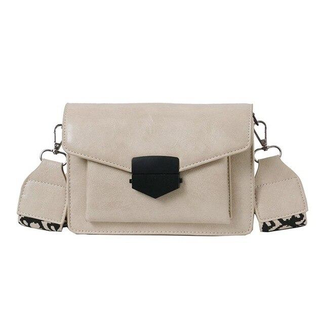 SAC À BANDOULIÈRE TIANCAI-Beige-19.5cmx14cmx6.5cm- - Belishop