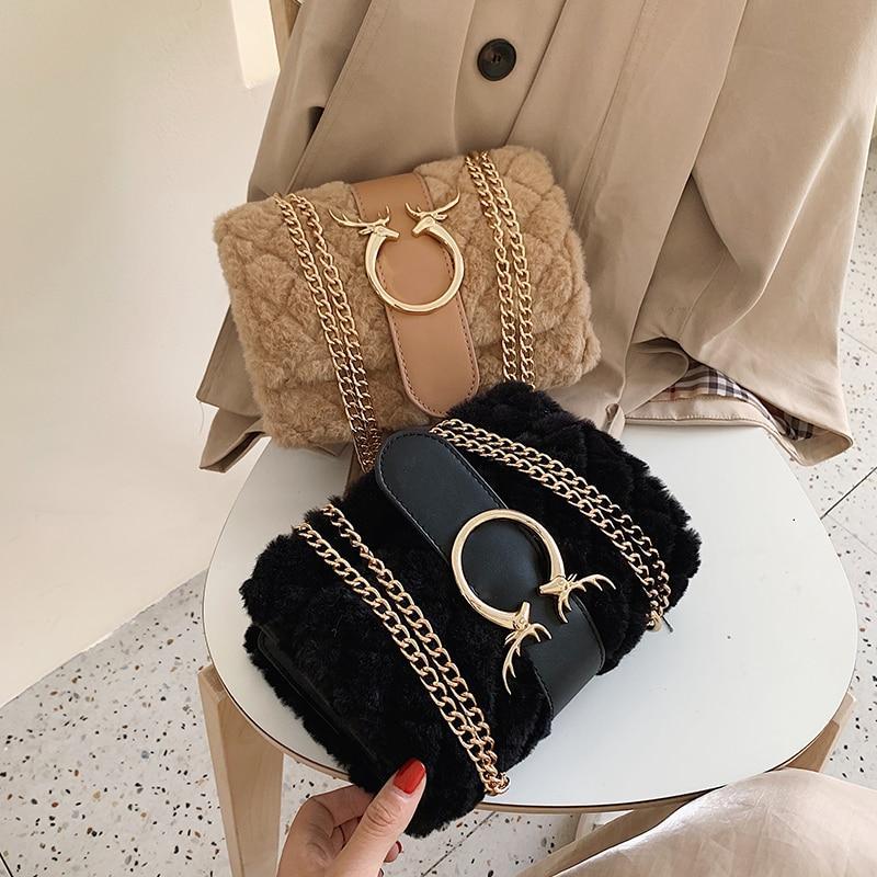 Sac à Bandoulière Emma Peluche- - Belishop