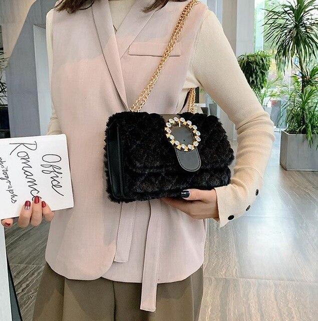 Sac à Bandoulière Emma Peluche- - Belishop