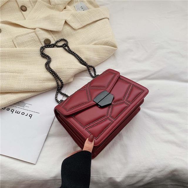 Sac à Bandoulière Fenza-Bourgogne- - Belishop
