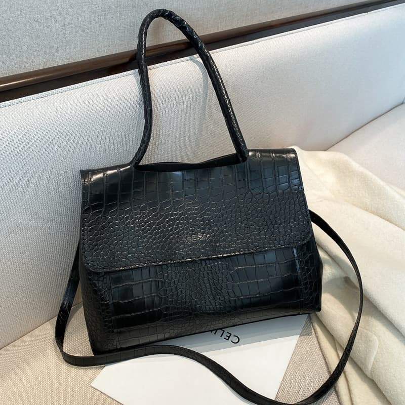 Sac à bandoulière Carol-Noir (Bientôt en rupture)- - Belishop