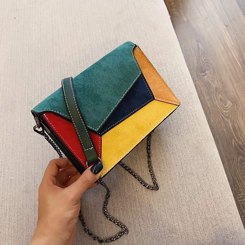 Sac à bandoulière Christy-Vert- - Belishop