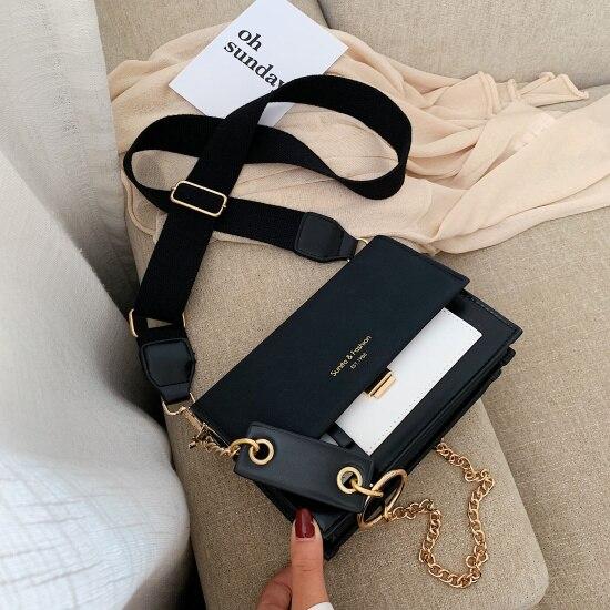 Sac à bandoulière Eva-Noir- - Belishop
