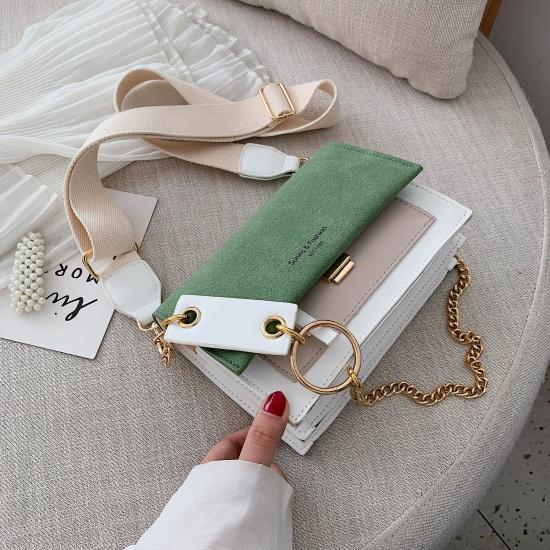 Sac à bandoulière Eva-Vert (Bientôt en rupture)- - Belishop