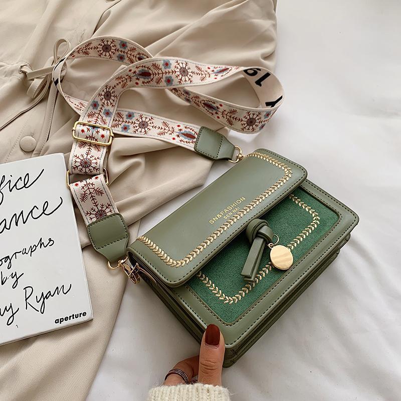 Sac à bandoulière Lisa-Vert- - Belishop