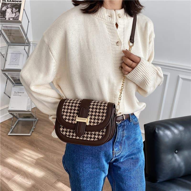 Sac à bandoulière Theresa-Marron- - Belishop