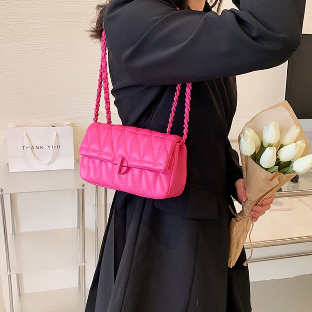 Sac à bandoulière matelassé Elly- - Belishop