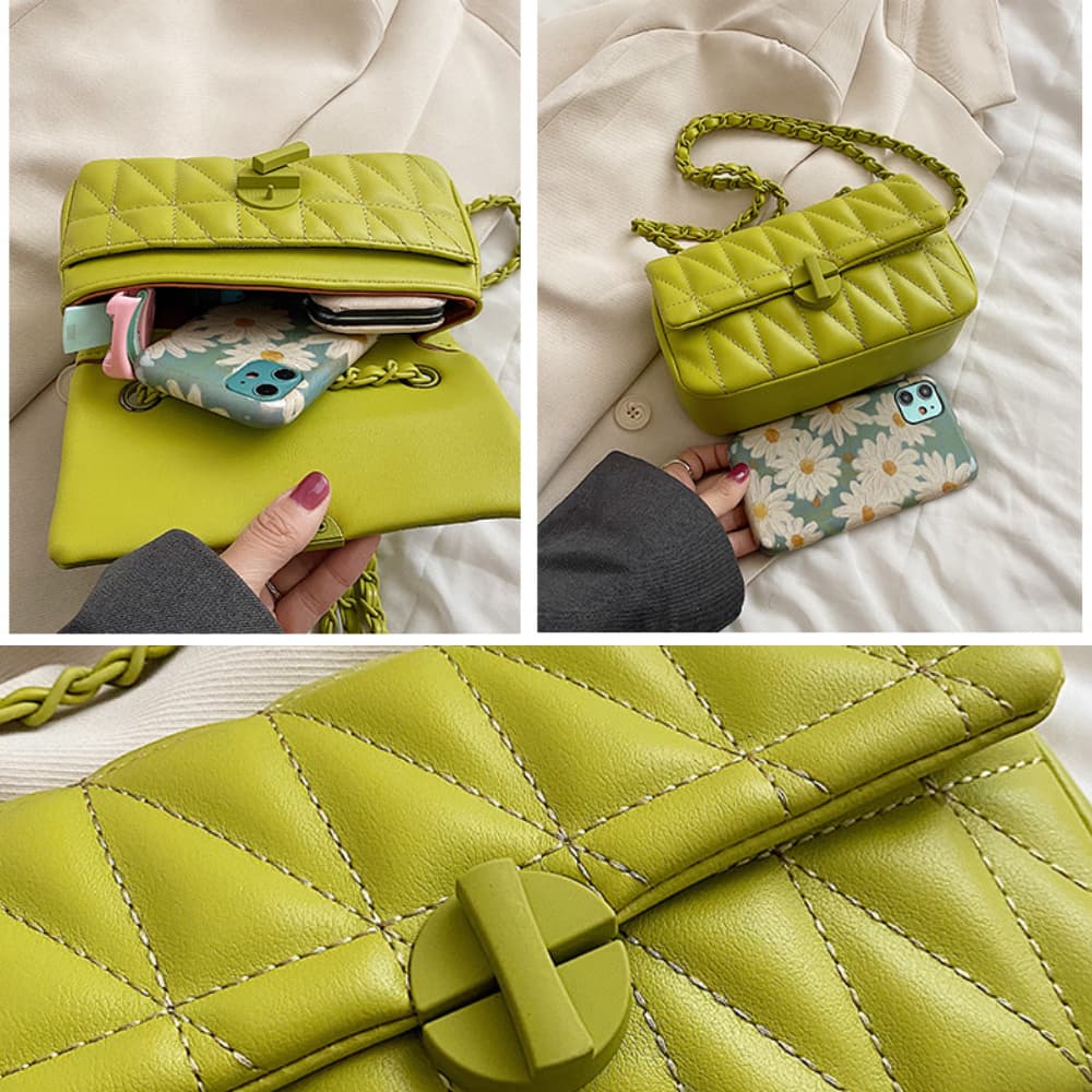 Sac à bandoulière matelassé Elly- - Belishop