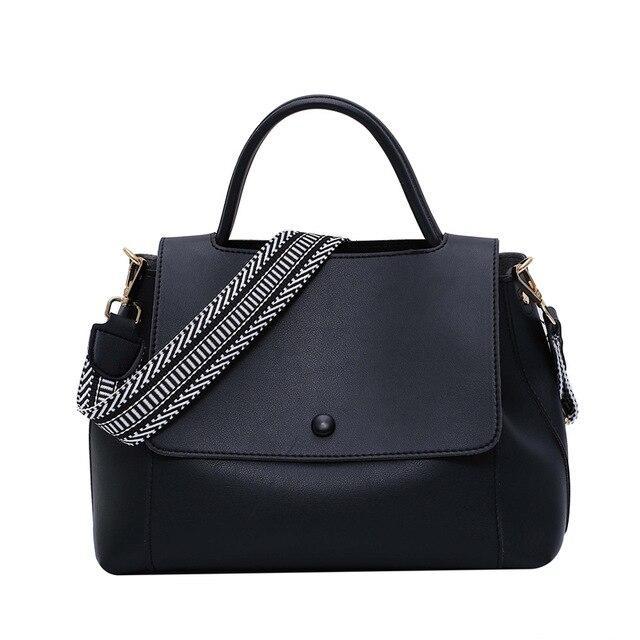 Sac à main à bandoulière VELUXO-Noir- - Belishop