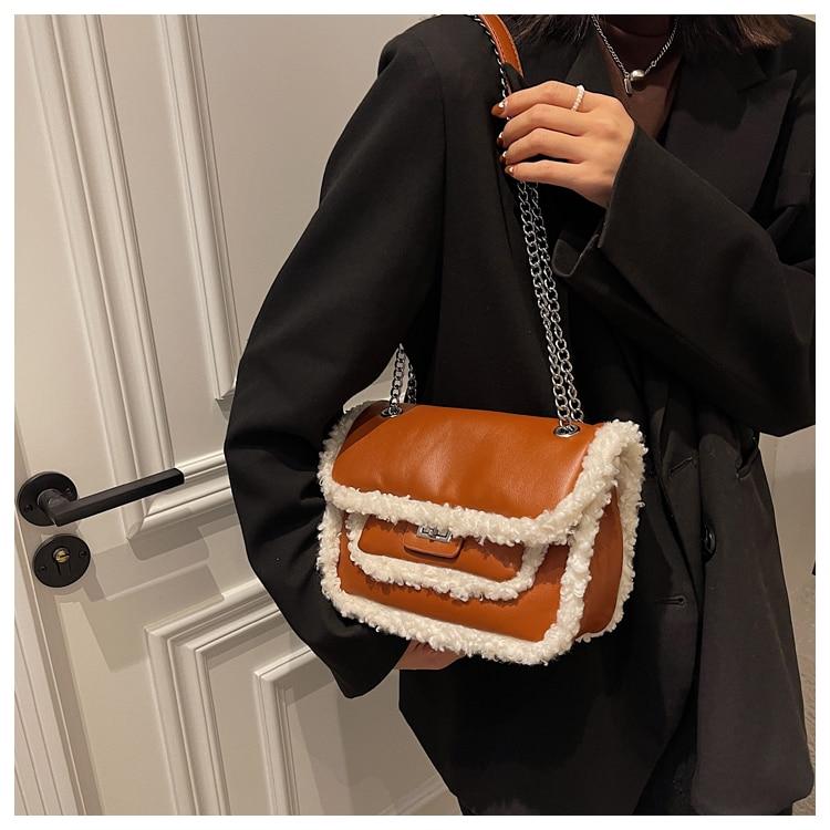 Sac à main moumoute- - Belishop