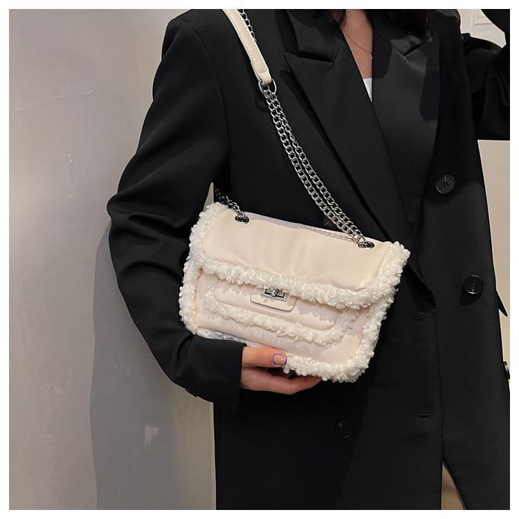 Sac à main moumoute- - Belishop