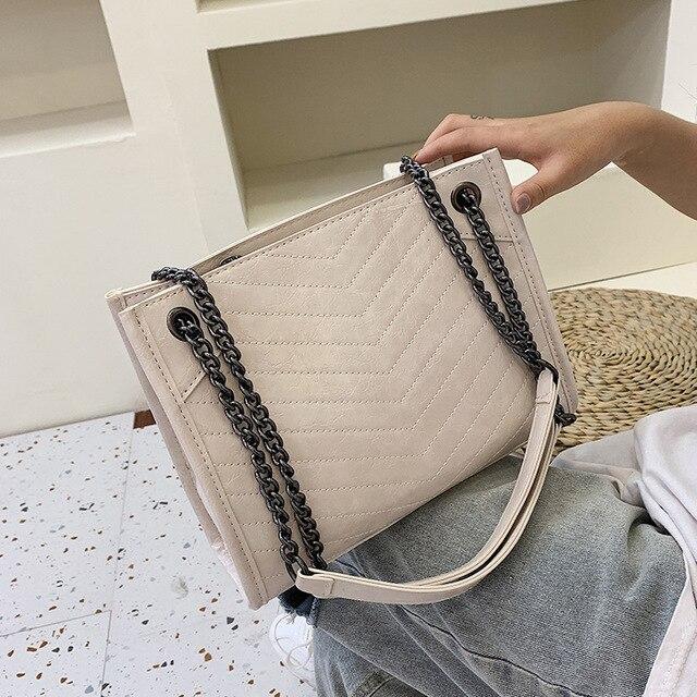 Sac à main vernis-Beige- - Belishop
