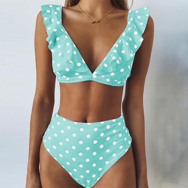 Maillot de bain 2 pièces Wina-Bleu clair-S- - Belishop