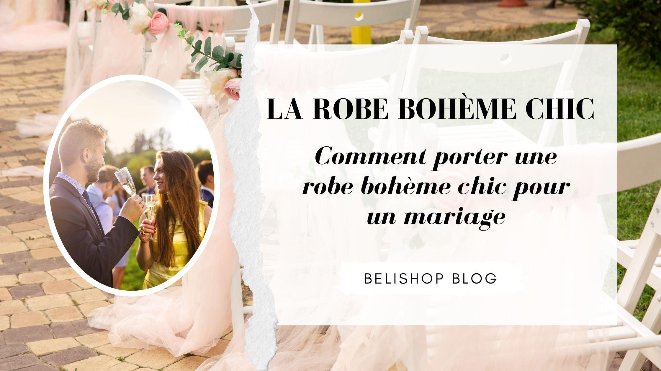 Robe d'invitée à un mariage : comment porter la robe bohème chic