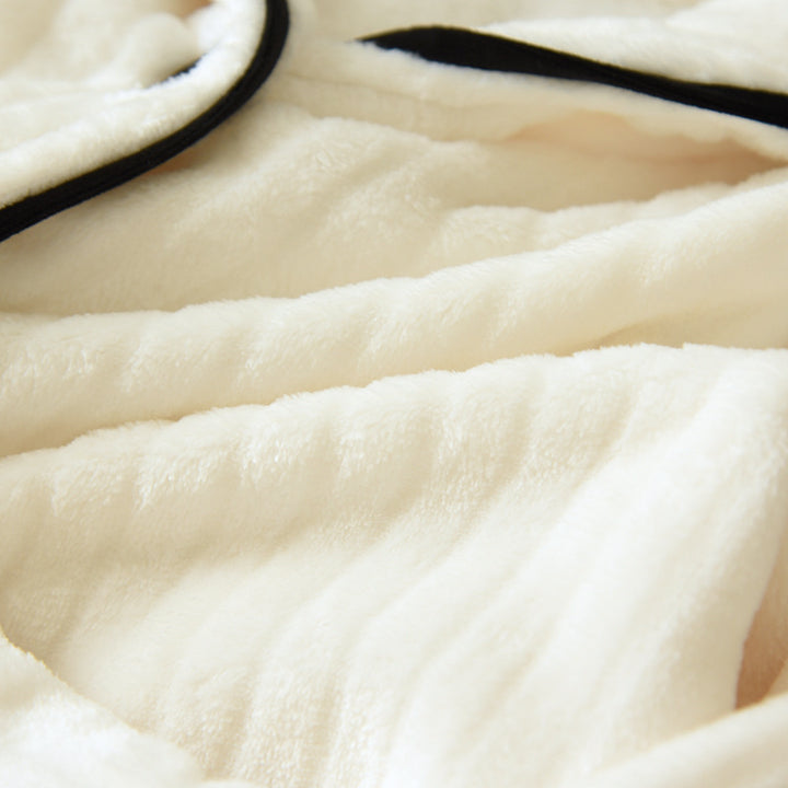 Pyjama polaire chic femme tissu