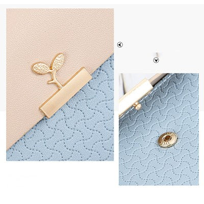 Petit portefeuille original femme détails