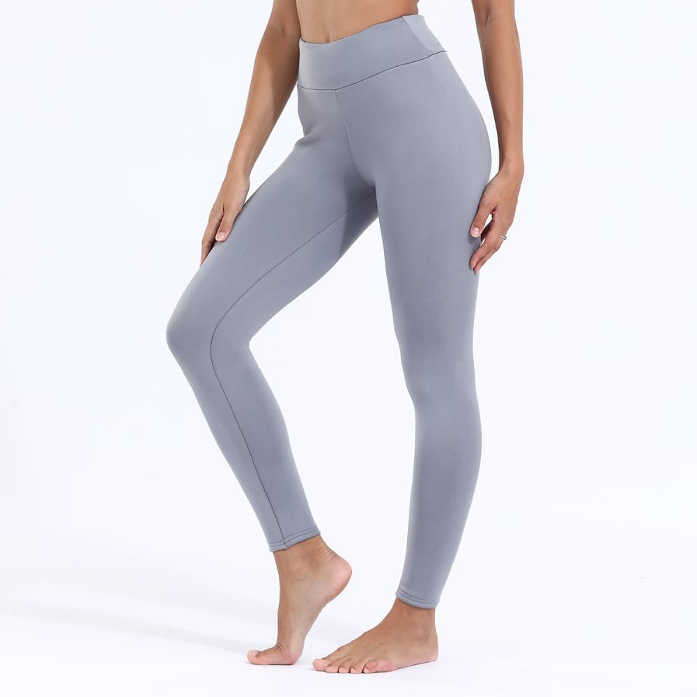 Legging polaire gris