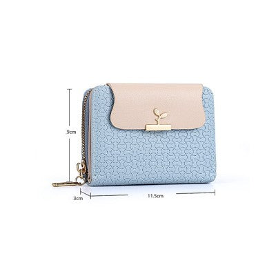 Petit portefeuille original femme taille