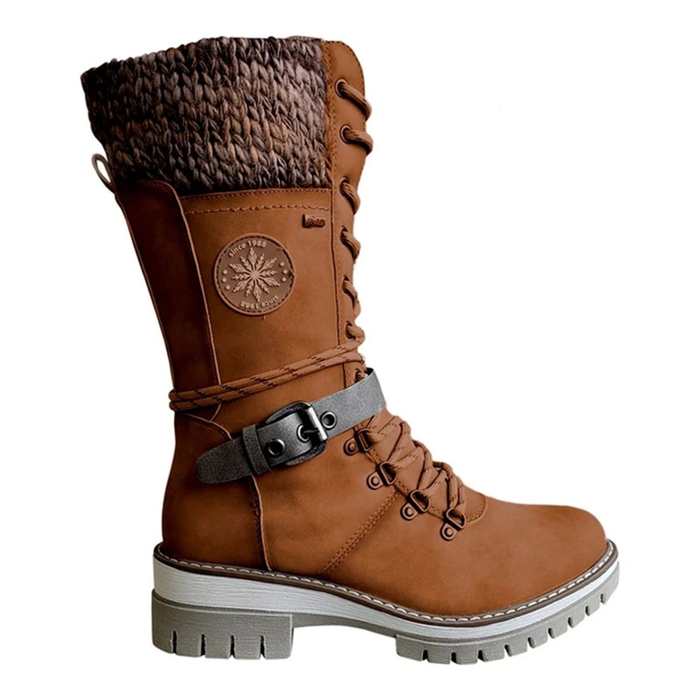 Bottes Raffy-36-Marron- - Belishop