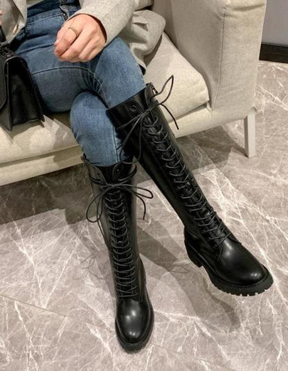 Lacets Femme Bottine Avec Lacet Devant Botte Femme Bottine Lacet
