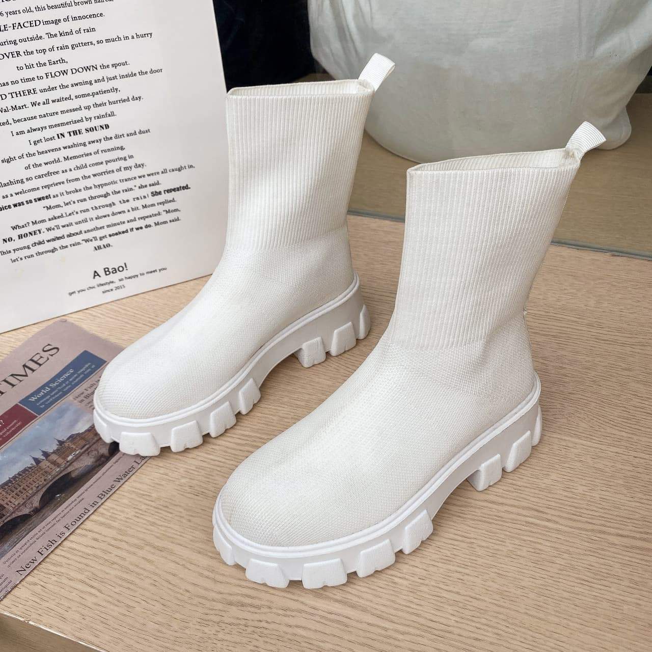 Bottines Sotchi-35-Blanc- - Belishop