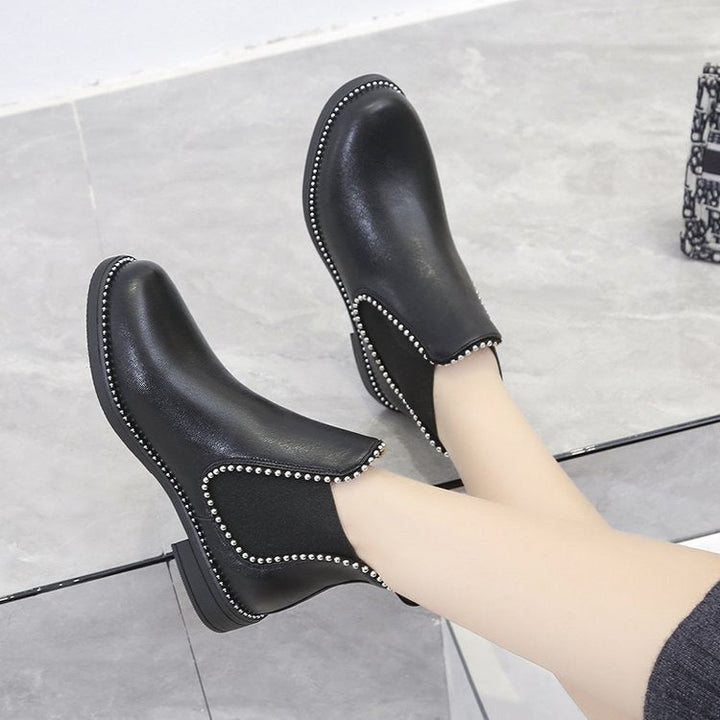 Bottines en cuir Many- - Belishop