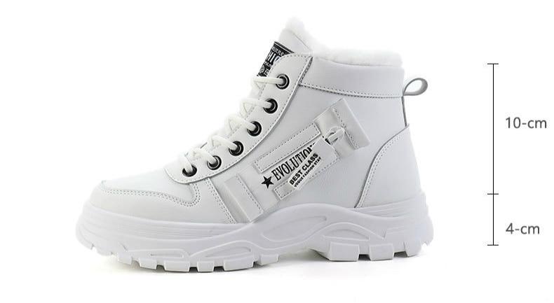 Bottines fourrées Snowy- - Belishop