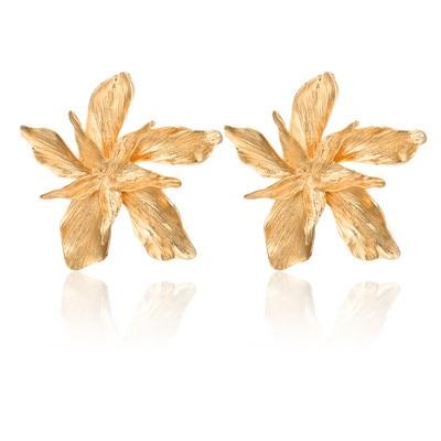 Boucles d'oreilles Fleur-Doré- - Belishop