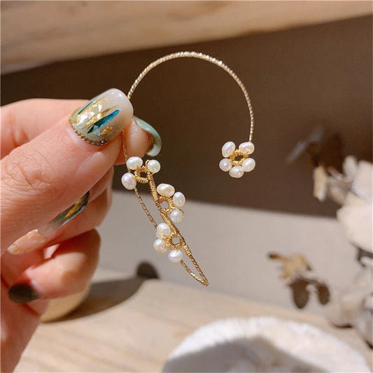 Boucles d'oreilles Flora sans perçage- - Belishop